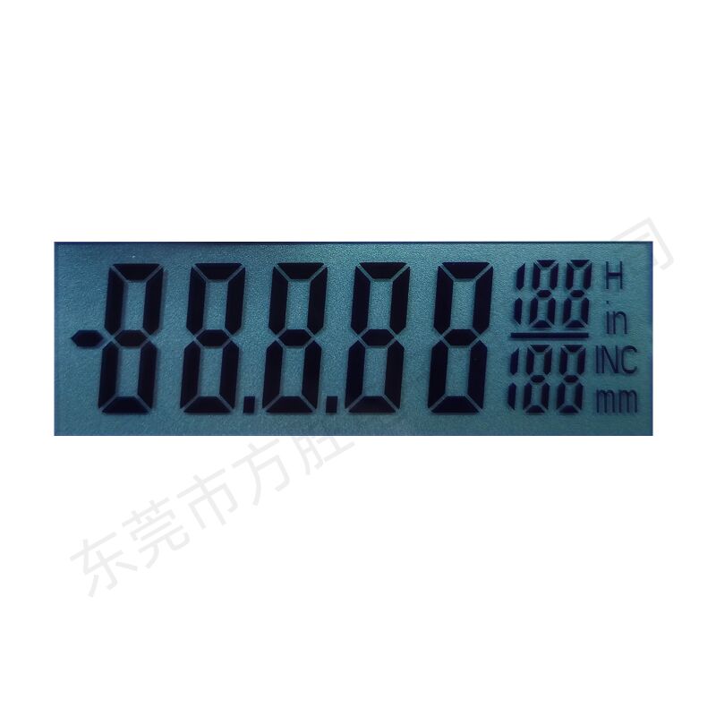 Kundenspezifische FSTN-Negativ-LCD-Displays FSTN-LCD-Display-Glasscheibe für Messschieber