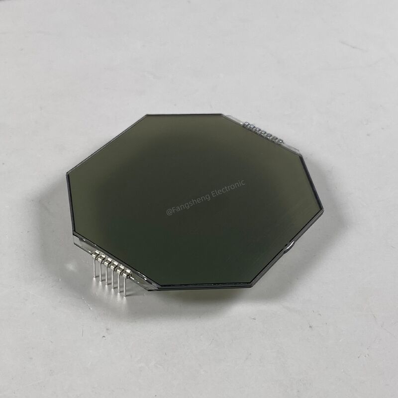 Kundenspezifisches HTN-LCD-Display Monochromes 7-Segment-LCD für Thermostat Tn Htn Postive Transflective 7-Segment-LCD-Panel LCD-Bildschirm