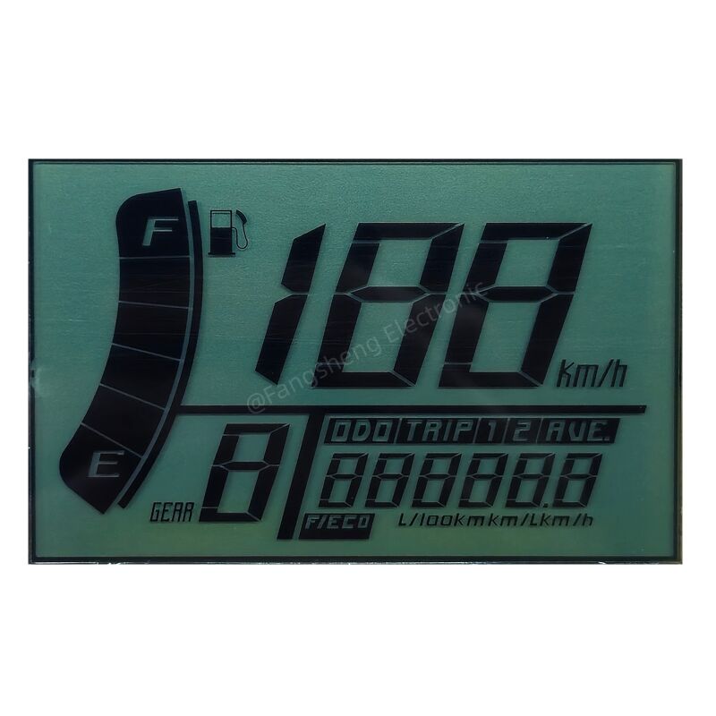 Kundenspezifischer Tachometer-Kilometerzähler, LCD-Display, 7-Segment-Digitalanzeigen für Motorräder und Elektrofahrzeuge (EVs)