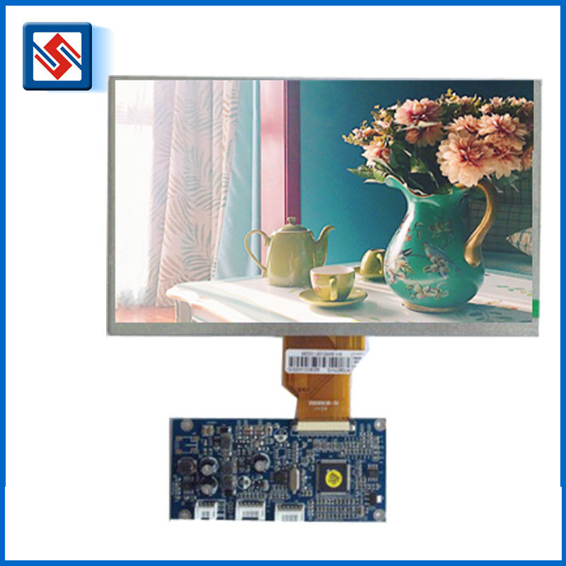 9 Zoll Tft 800 * des Schnittstellen-freien Raumes 480 Punktematrix LCD-Anzeigen-Modul-Hintergrundbeleuchtung SPIs/MCU Farbe ohne PWB 