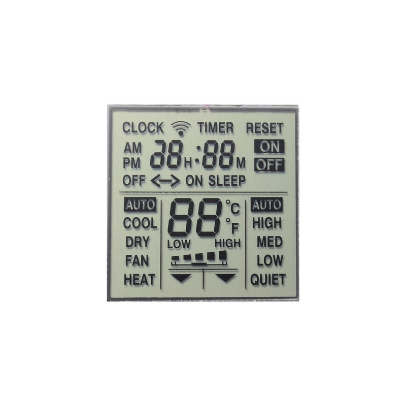 Segmentanzeige Auto-Messgeräte TN Lcd, Anzeigen-Neigung 1/3 Autoteile Arduino Lcd