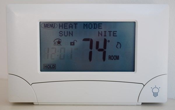 Anzeige 7 Segment TN LCD für Thermostat-positiven Modus 86mm * 49mm * 2.8mm Entwurfs-Größe