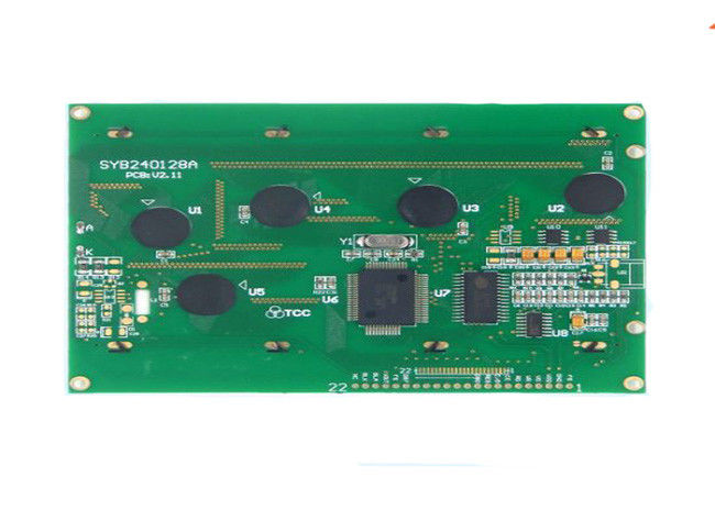 Punktematrix-Anzeige T6963c-Prüfer-22 Stifte geführte, 5,1 Zoll 240 x 128 Spi Lcd Anzeigen-Modul 