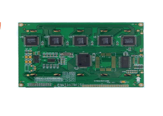 5,3 Zoll grafisches LCD-Modul 240 x 128 negativer T6963c Prüfer der Entschließungs-STN