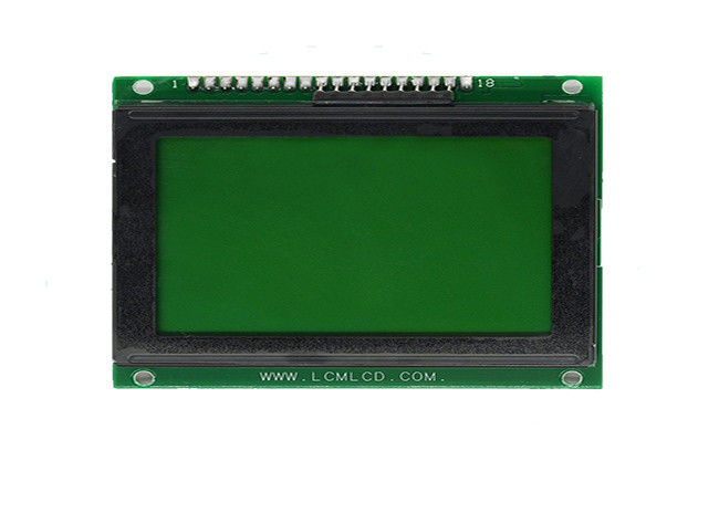 18 Stifte 128 x 64 grafischer Schirm TN-Betrachtungs-Winkel LCD-Modul Stn-Positiv-12864