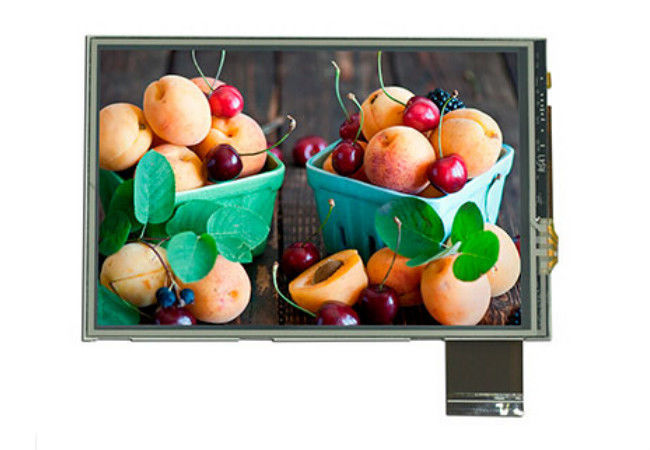 Widerstrebendes mit Berührungseingabe Bildschirm hohe Helligkeits-Landschaft-TFT LCDs mit 16/18/24 Bit Rgb-Schnittstelle