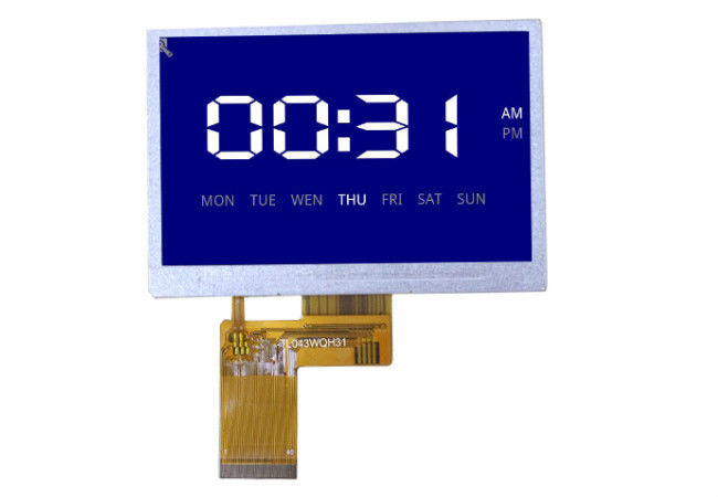 4,3 Zoll 480 * 272 widerstrebendes Bit der Platte 24 mit Berührungseingabe Bildschirms TFT LCDs für industrielles