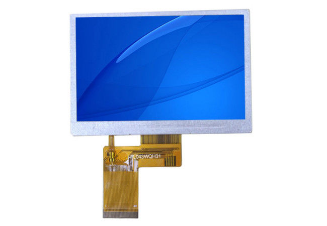 4,3 Zoll 480 * 272 widerstrebendes Bit der Platte 24 mit Berührungseingabe Bildschirms TFT LCDs für industrielles