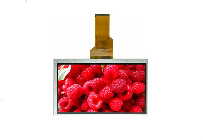 Widerstrebende Entschließung mit Berührungseingabe Bildschirms 7 Zoll TFT LCDs 800 * 480 Dot Sunlight Readable Lcd Rgb Schnittstelle