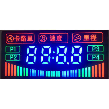 Tn-/HTN-/STN-/FSTN-LCD Anzeigen-Segment-einfarbiger negativer Modus klein