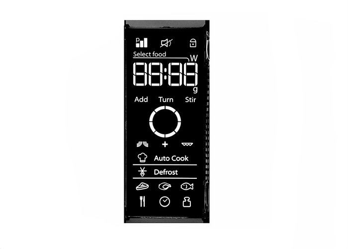 Negatives hochauflösendes LCD Transmissive Anzeigen-Modul 3,5 Volt-Gewohnheit LCD-Anzeigen-/VA für Kocher