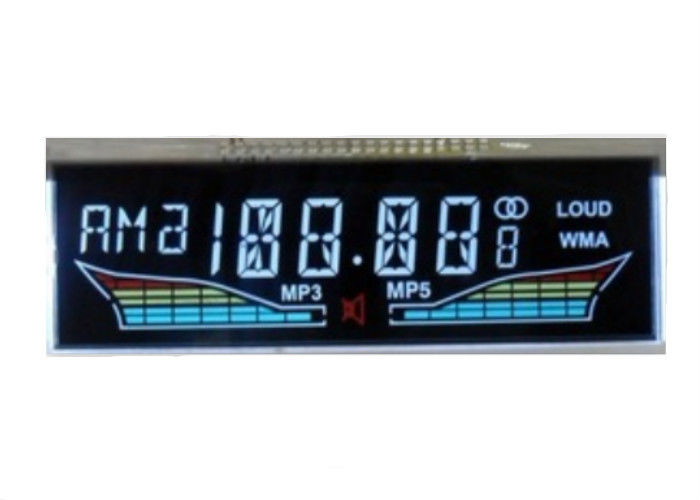Anzeige 5.0V FSTN LCD/einfarbige LCD Anzeige Transflective für Fahrzeug-Trägersystem