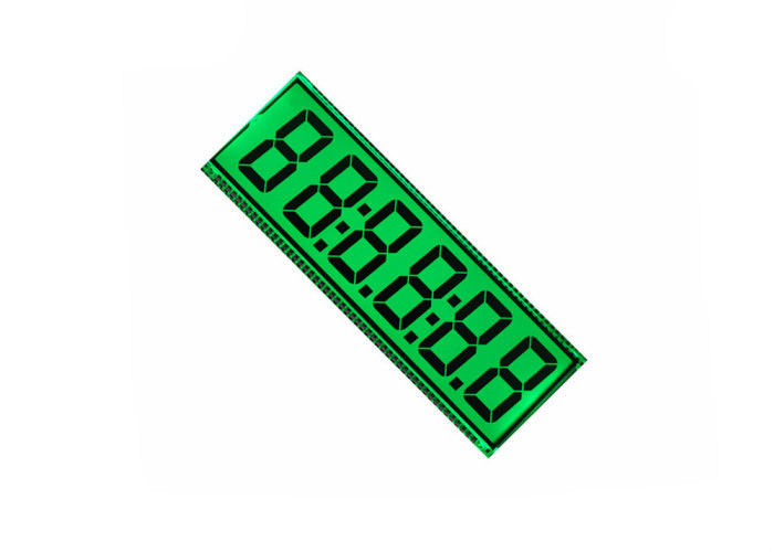 Segment LCD der Gewohnheits-7 reflektierende Stelle LCD-Positivdarstellung des Anzeigen-Modul-/TN für Thermo Hygro-Meter