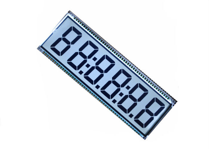 Segment LCD der Gewohnheits-7 reflektierende Stelle LCD-Positivdarstellung des Anzeigen-Modul-/TN für Thermo Hygro-Meter