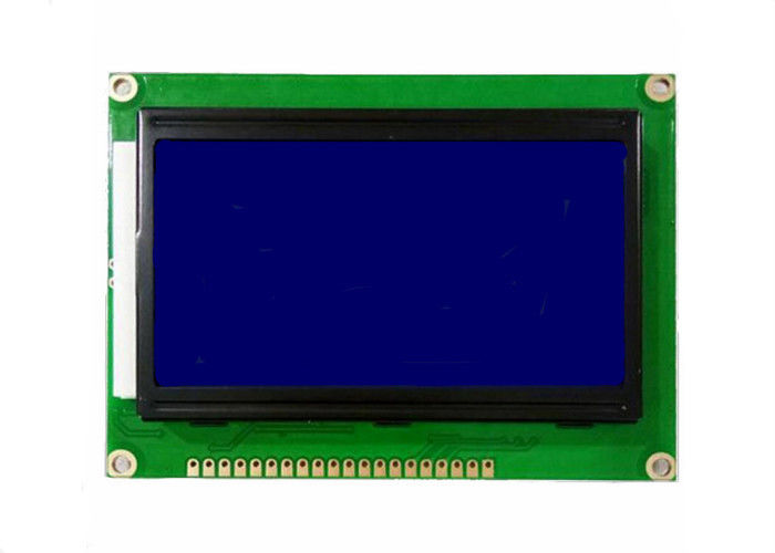 5V 12864 Lcd Punkt-grafischer Matrix PFEILER Lcd-Schirm des Anzeigen-Modul-128 x 64 mit blauer Hintergrundbeleuchtung