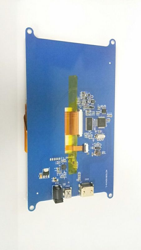 HDMI-Display mit hoher Helligkeit und PCB-Antriebsbrett für Raspberry Pi 3 6 Uhr Sichtrichtung 7 Zoll Übertragbarer LCD