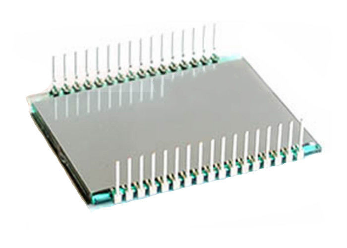 Ziffer 7 Segment TN Reflektierende LCD-Anzeige Benutzerdefinierte Größe für Messgerät 3,3V