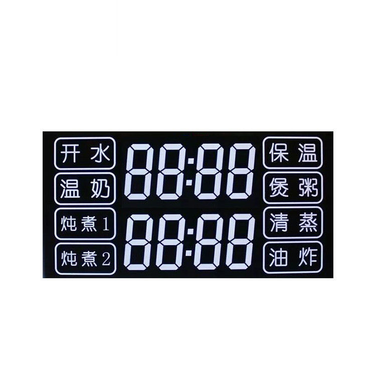 Der Sondergröße-7 Anzeige 12 Segment-quadratische des Schirm-HTN LCD statische treibende Methode PIN