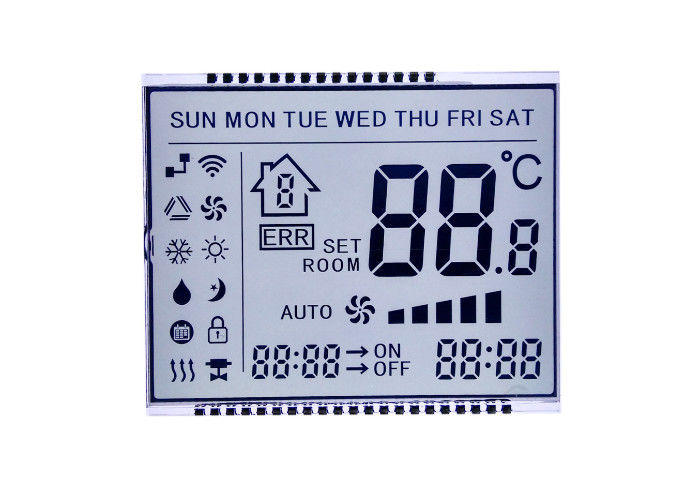 Hochauflösendes Segment-breite Betrachtung STN LCD Anzeigen-7 für elektronische Produkte