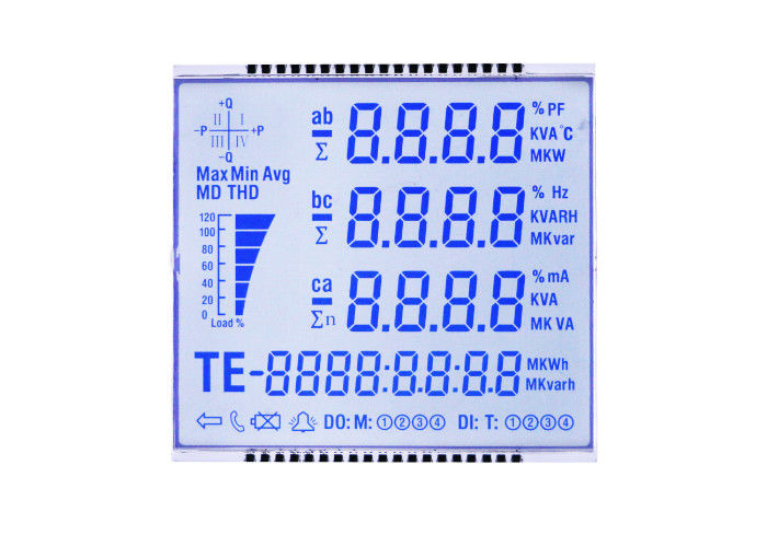 Hochauflösendes Segment-breite Betrachtung STN LCD Anzeigen-7 für elektronische Produkte