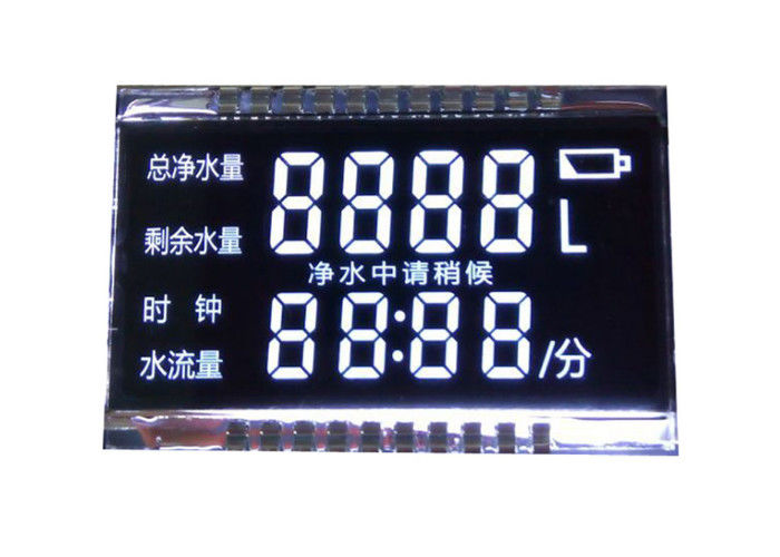 Pin-Schnittstelle hochauflösende des Lcd-Anzeigen-Modul-VA Segment Lcd-Anzeige Negativdarstellungs-der Platten-3.3V 7