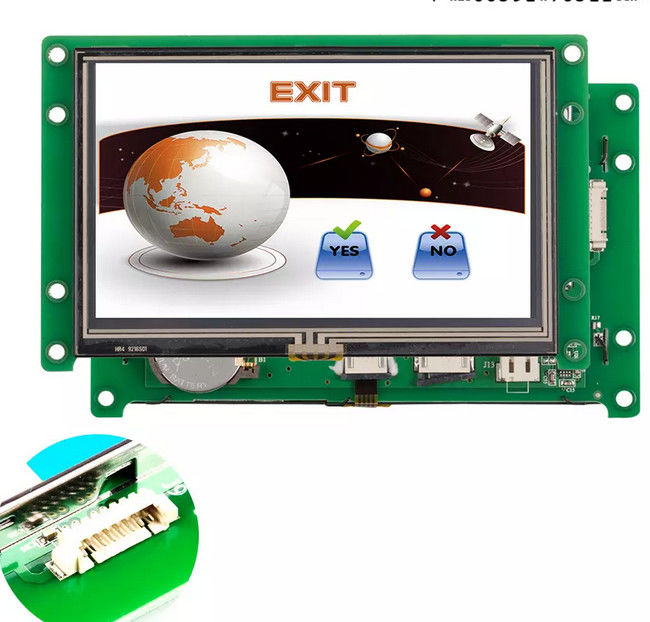4,3 Zoll intelligente TFT LCD-Anzeige für PWB/numerischen LCD-Farbbildschirm