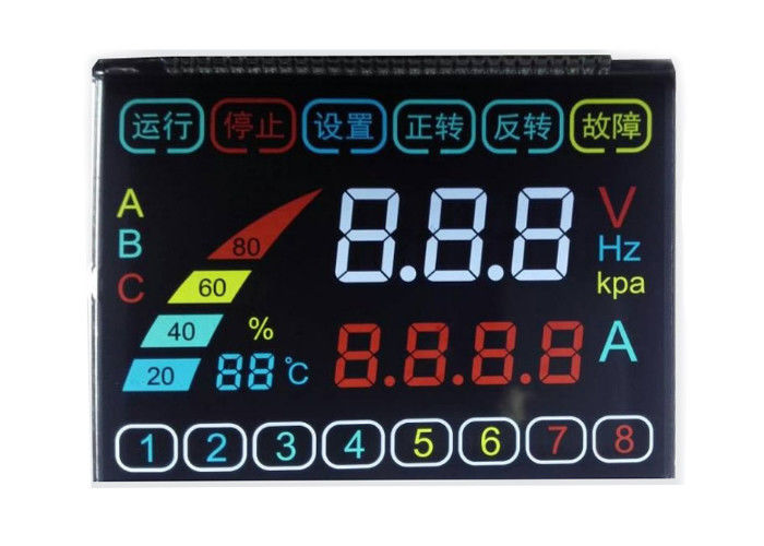 3,0 Transmissive Modul TN VA STN LCD Anzeige V HTN LCD für Geschwindigkeitsmesser