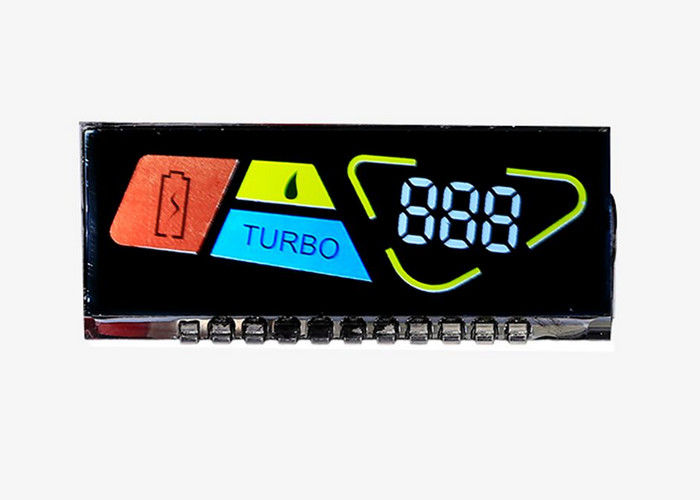 Lcd zeigen 8 Segment-Ziffernanzeigeeinheits-Negativ der Zahl-VA DFSTN Lcd 7 hochauflösender Lcd-Modus-breiten Betrachtungs-Winkel-Schirm an