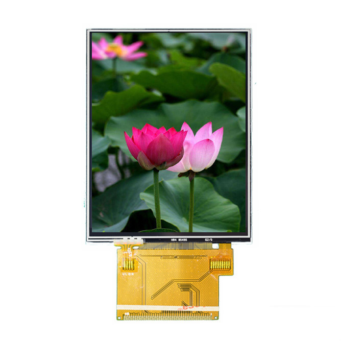 Modul-Noten-Bildschirmauflösung 2,8 Zoll TFTs Lcd 240 * 320 Dots Matrix SPI Schnittstellen-Anzeigen-Modul