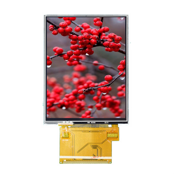 Modul-Noten-Bildschirmauflösung 2,8 Zoll TFTs Lcd 240 * 320 Dots Matrix SPI Schnittstellen-Anzeigen-Modul