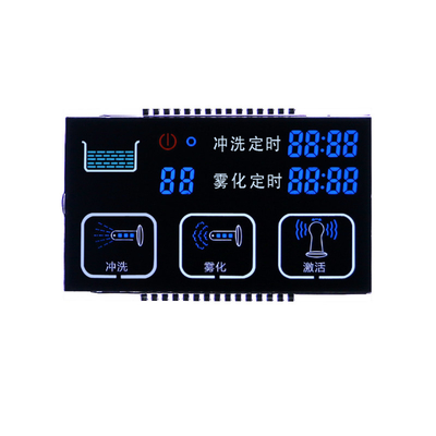 Fertigen Sie 7-Segment-LCD-Anzeige, OEM-ODM kundengebundene VA Lcd-Anzeige besonders an
