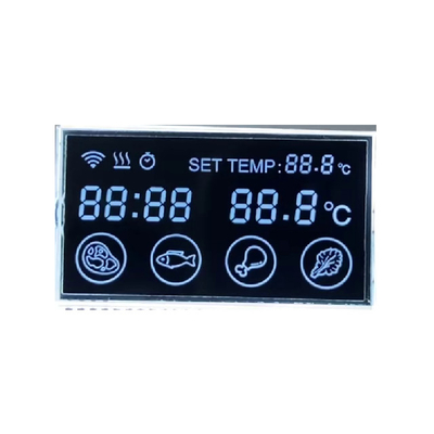 Schwarzer Bildschirm in benutzerdefinierter Größe, VA-LCD-Display, benutzerdefiniertes Monochrom-LCD-Display