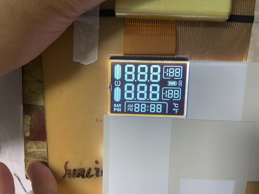 3.3V Digit FSTN Screen Transmissive Lcd Display Module für Reifendruckmessgerät
