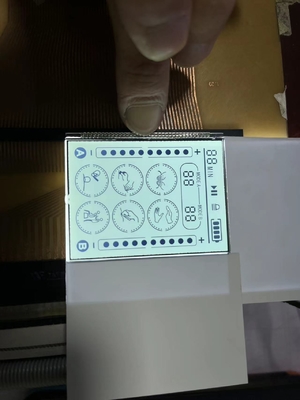Positives übertragbares HTN-LCD-Display 18-Pin-Brennstoffspender mit orangefarbener Hintergrundbeleuchtung