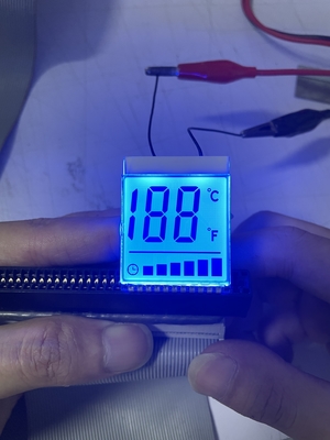 Positives Zifferbildschirm FSTN 6 O Clock benutzerdefiniertes Transmissiv-LCD-Display TN-Lcd-Modul