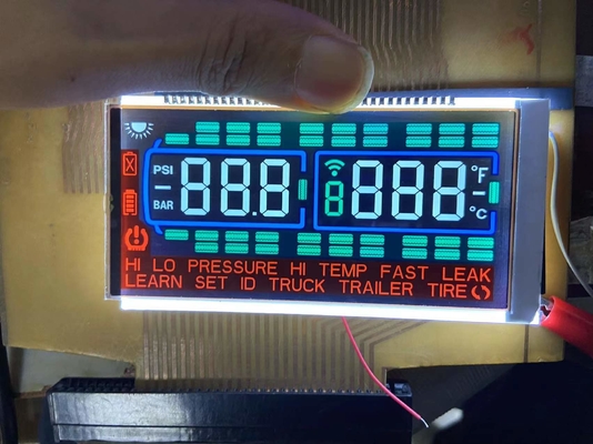 Negativstelliger FSTN-Bildschirm, benutzerdefiniertes TN-Lcd-Modul für Reifendruckmessgerät