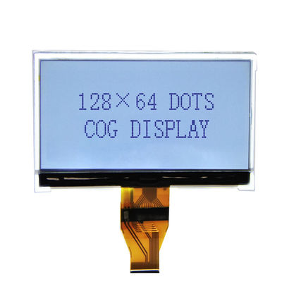 Kundenspezifisches 128x64 Grafik-LCD-Modul mit geringem Stromverbrauch, monochrom, COG-LCD-Modul mit Hintergrundbeleuchtung