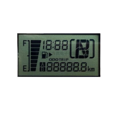 Custom Motorcycle Segment HTN Positive LCD Screen Digital Speedometer LCD Module Odometer Backlight