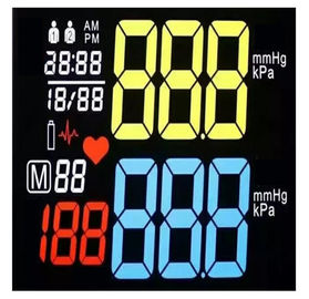 Anzeige 7 Segment-VA LCD für medizinische Ausrüstung, Platte des Blutzucker-Meter-VA Lcd