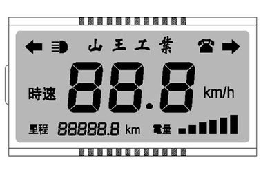 Tn-Art alphanumerisches Lcd-Modul 1/4 Aufgabe Pin Mono-12 Uhr-Betrachtungs-Winkel heraus