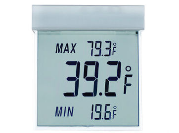 Segment-verdrehtes nematisches Mikro Stellen TN-Gewohnheit LCD-Anzeigen-3 für Temperatur