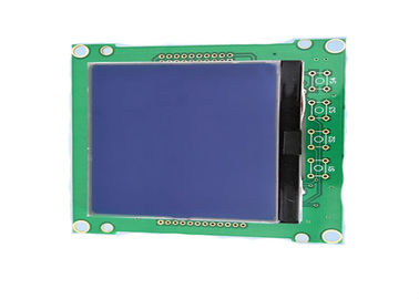Blaue Lcd-Punktematrix-Anzeige, 3,7 Zoll-Reihe/Spalte gefahrener Punktematrix-Schirm