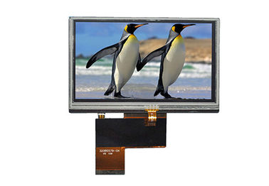 4,3 Zoll 480 * 272 widerstrebendes Bit der Platte 24 mit Berührungseingabe Bildschirms TFT LCDs für industrielles