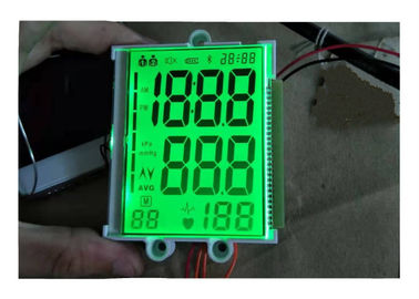 Stellen-Segment TN Lcd Gewohnheit LCD-Positiv-4 Anzeigetafel für Sphygmomanometer