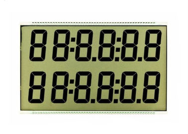 Anzeigen-kundenspezifischer Stelle Lcd 7 TN Lcd Segmentanzeige transparenter Lcd-Schirm einfarbige Lcd-Platte für Brennstoff-Armaturenbrett