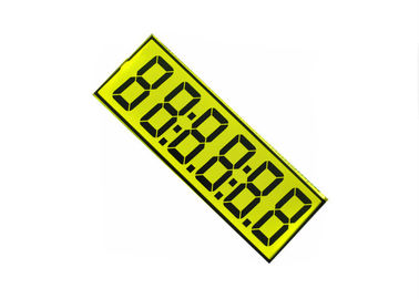 Segment LCD der Gewohnheits-7 reflektierende Stelle LCD-Positivdarstellung des Anzeigen-Modul-/TN für Thermo Hygro-Meter