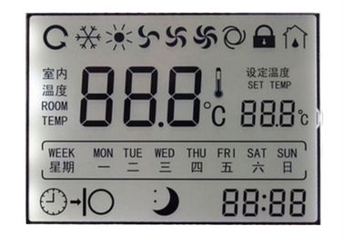 Anzeigen-Modul Zebra-Verbindungsstück-Gewohnheit LCD-Anzeigen-/TN HTN LCD für Thermostat