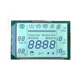 Kundenspezifisches geformtes Anzeigen-Modul-blaues Segment-dynamisches Fahren des LCD-Bildschirm-STN LCD