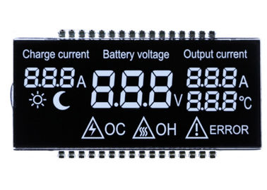 Pin-Schnittstelle hochauflösende des Lcd-Anzeigen-Modul-VA Segment Lcd-Anzeige Negativdarstellungs-der Platten-3.3V 7
