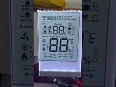 Transparentes HTN-LCD-Panel Monochrom-LCD-Display für den Thermostat